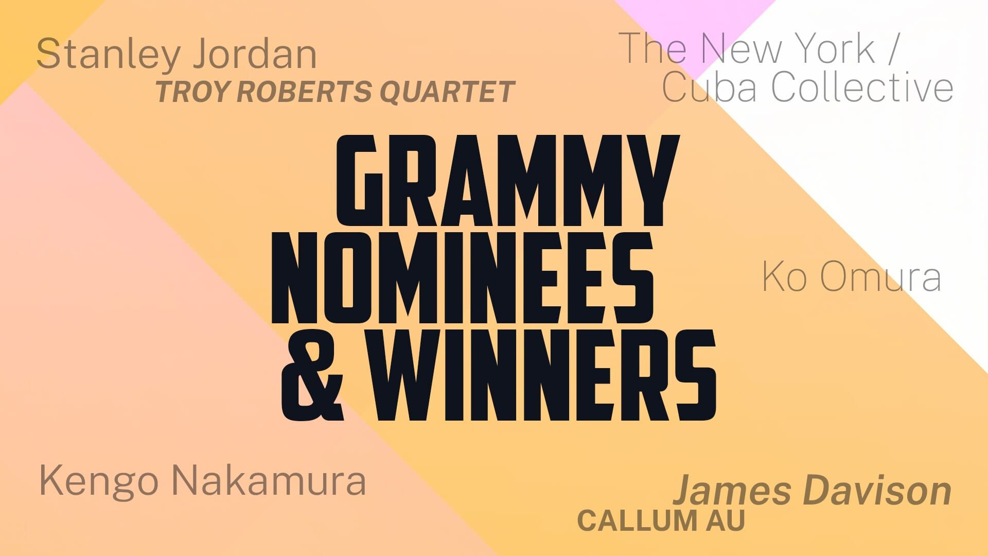 Grammy Nominees & Winners