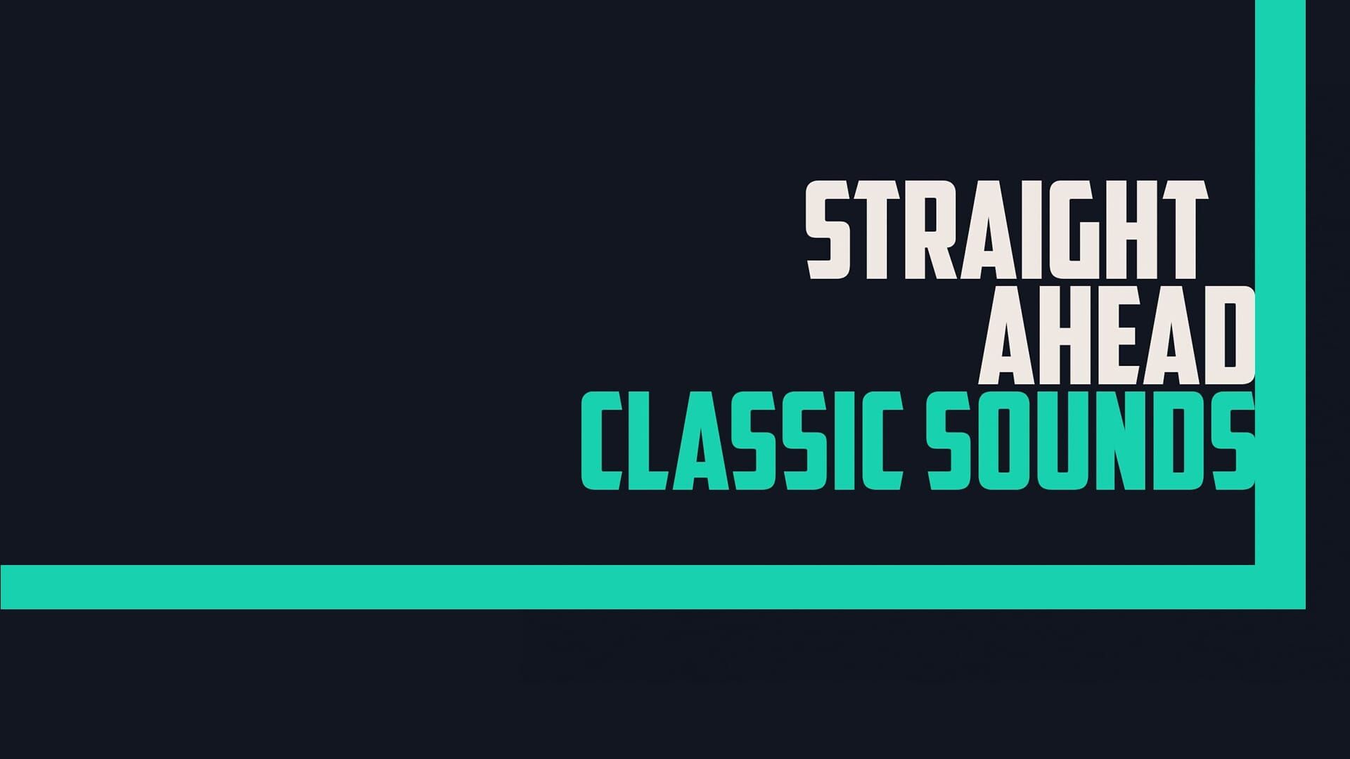 Straight Ahead Jazz - Classic Sounds