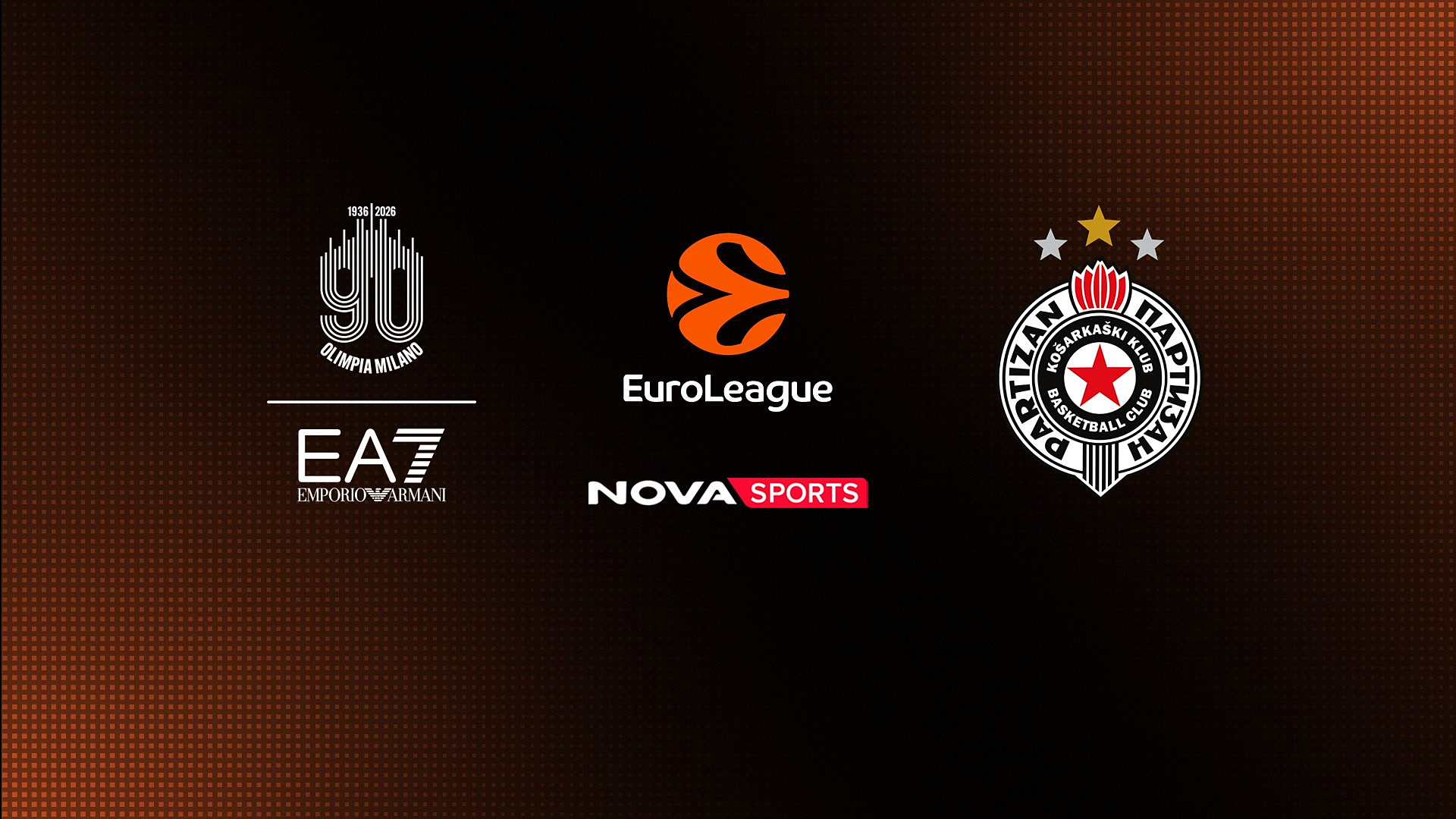 Αρμάνι Μιλάνο - Παρτίζαν : EuroLeague 2025/26