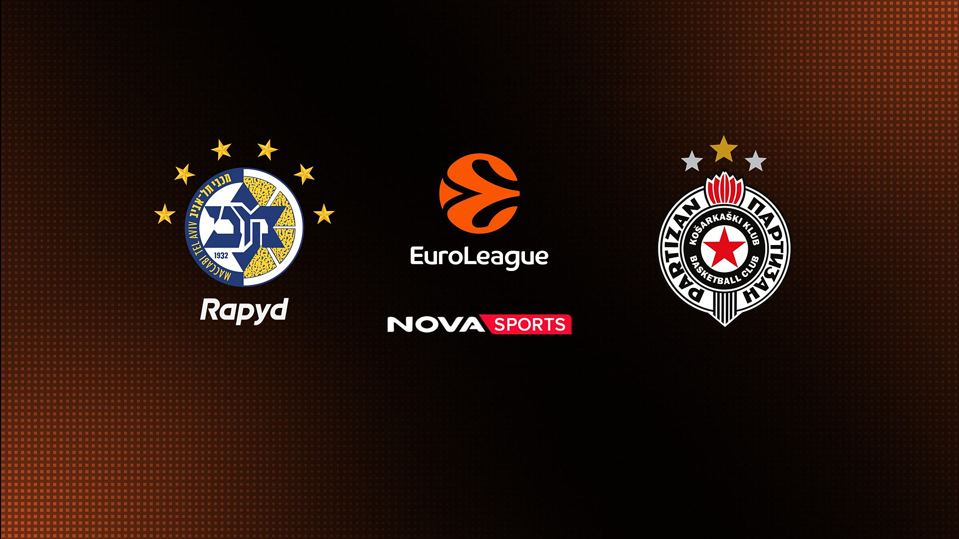 Μακάμπι Τελ Αβίβ - Παρτίζαν : EuroLeague 2025/26