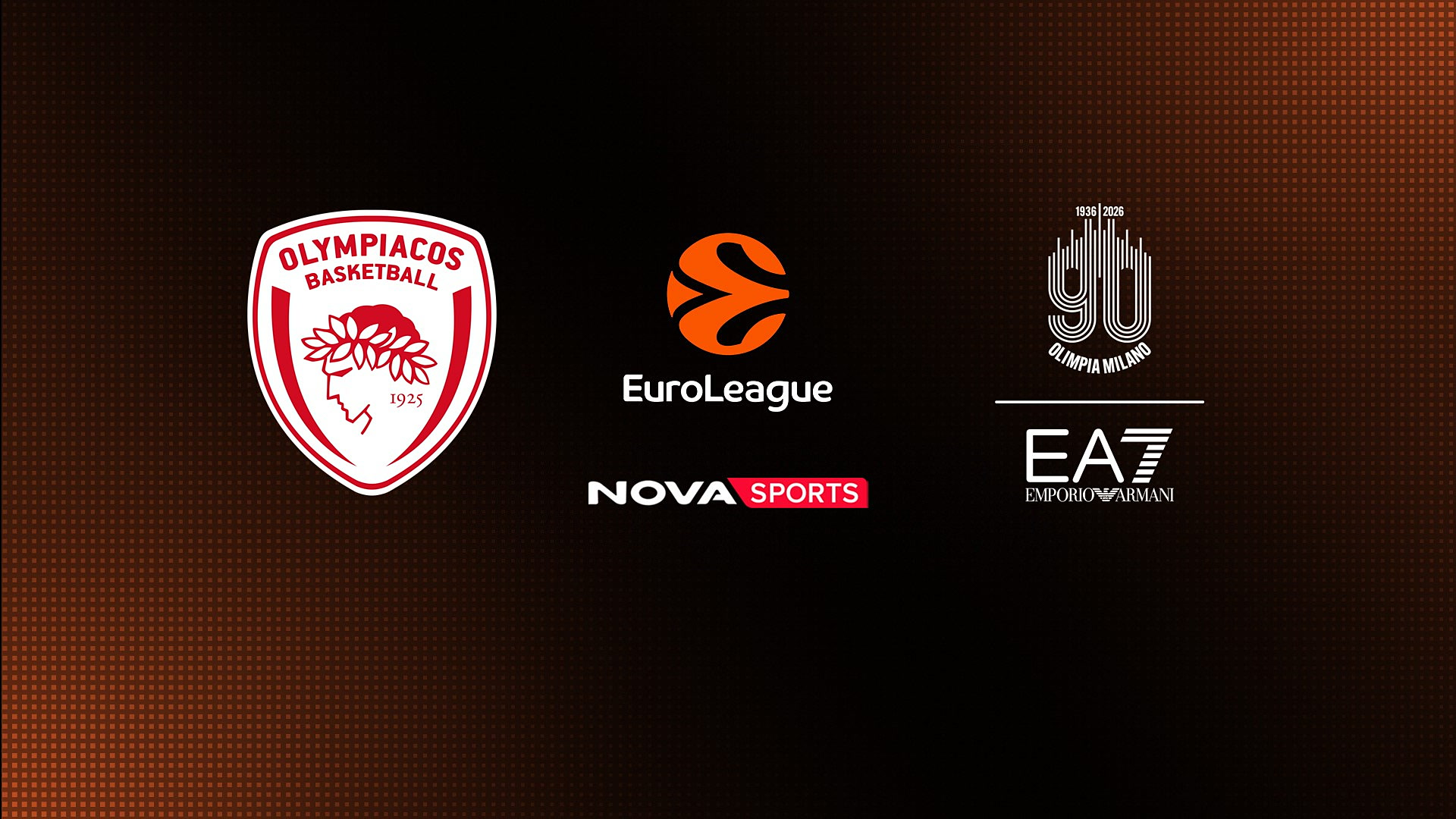 Ολυμπιακός - Αρμάνι Μιλάνο : EuroLeague 2025/26